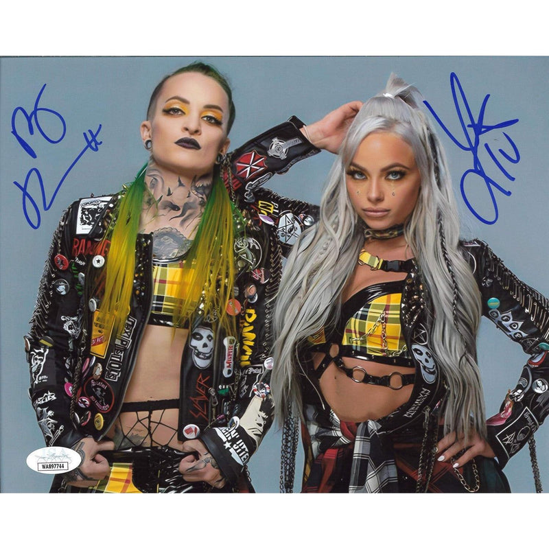 Riott Squad Stoic 8 x 10 Promo - JSA DUAL AUTOGRAPHED
