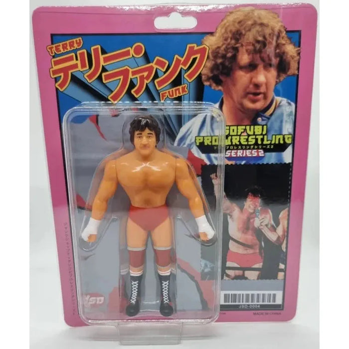 Terry Funk Sofubi Pro Wrestling Series 2 Figure