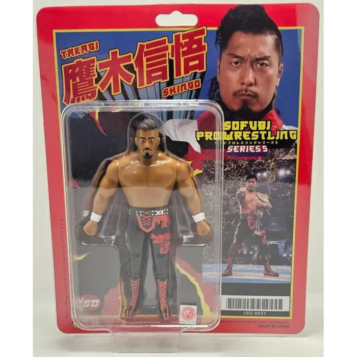 Takagi Shingo Sofubi Pro Wrestling Series 5 Figure