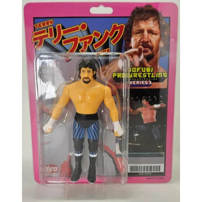 Terry Funk Sofubi Pro Wrestling Series 3 Figure