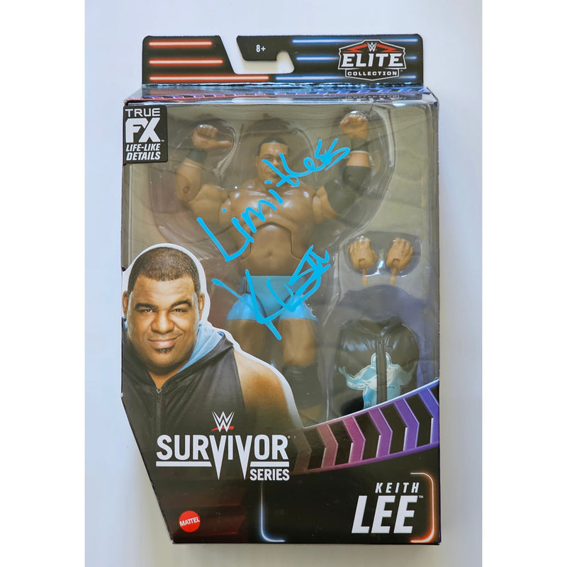 Keith Lee WWE Elite Survivor Series Figure - AUTOGRAPHED