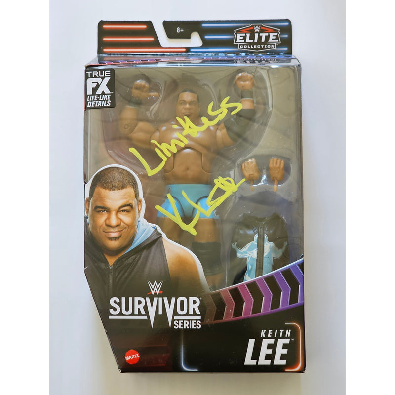 Keith Lee WWE Elite Survivor Series Figure - AUTOGRAPHED