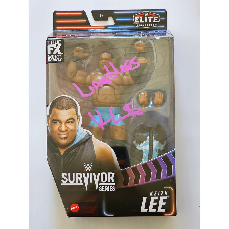 Keith Lee WWE Elite Survivor Series Figure - AUTOGRAPHED