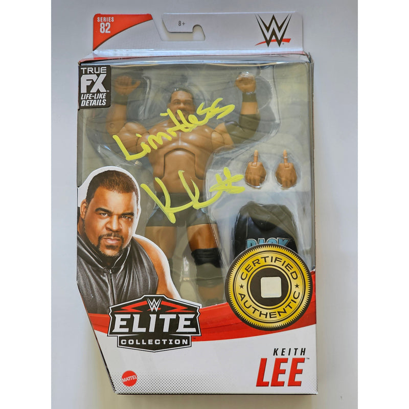 Keith Lee Series 82 WWE Elite Figure - AUTOGRAPHED
