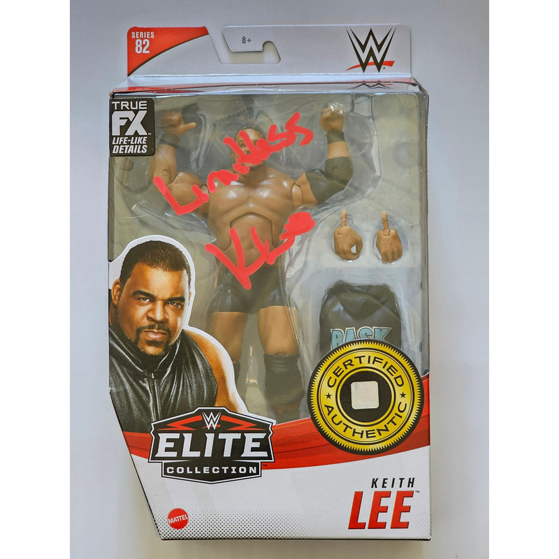 Keith Lee Series 82 WWE Elite Figure - AUTOGRAPHED