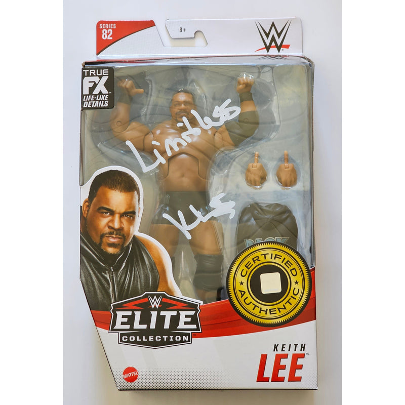 Keith Lee Series 82 WWE Elite Figure - AUTOGRAPHED