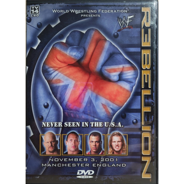 WWF Rebellion 2001 DVD