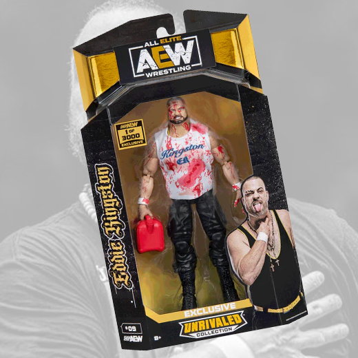 *PREORDER* Signed - Eddie Kingston 1/3000 Figure w/ Case (JSA)