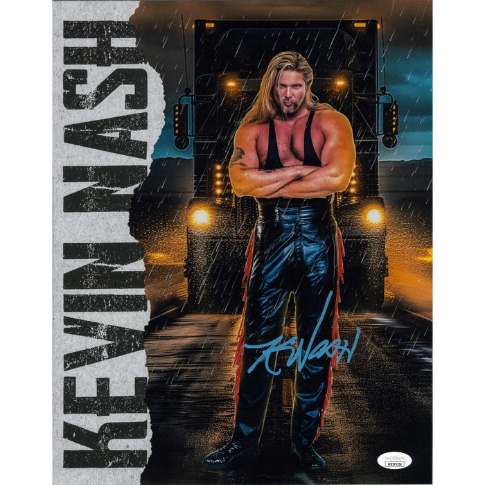 Kevin Nash METALLIC 11 x 14 Poster - JSA AUTOGRAPHED