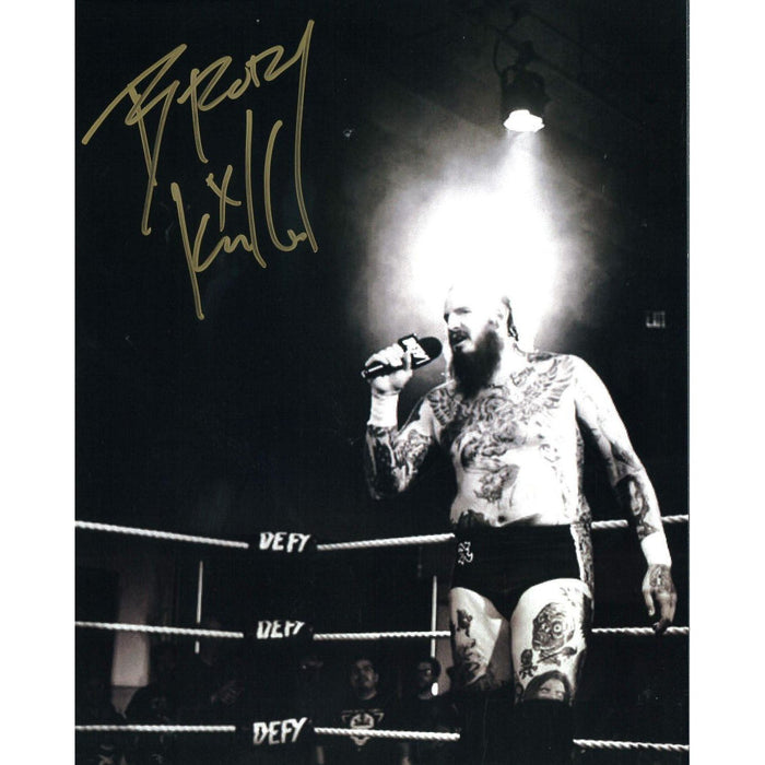 Brody King Defy 8 x 10 Promo - AUTOGRAPHED