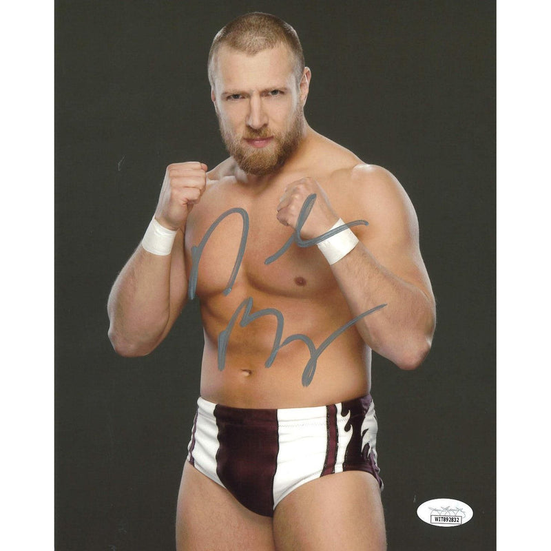 Daniel Bryan Fight Pose 8 x 10 Promo - JSA AUTOGRAPHED