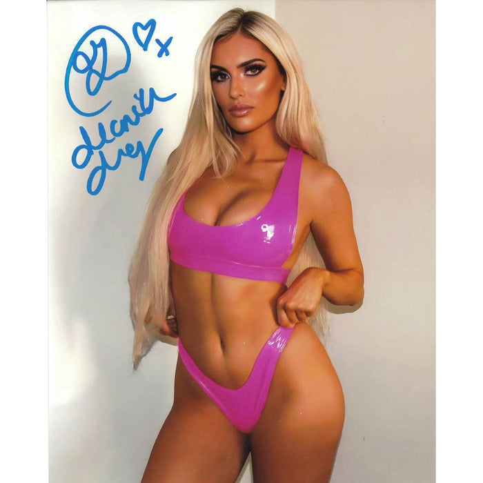 Mariah May Pink Latex 8 x 10 Promo - AUTOGRAPHED