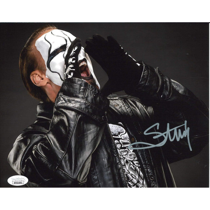 Sting Black BG Jacket 8 x 10 Promo - JSA AUTOGRAPHED