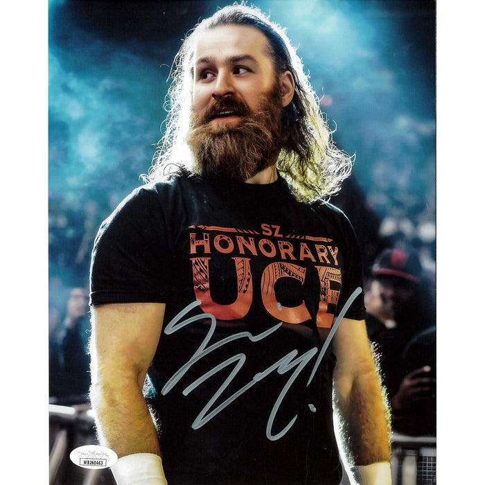 Sami Zayn Honorary Uce 8 x 10 Promo - JSA AUTOGRAPHED