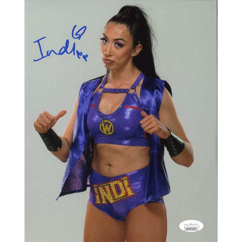 Indi Hartwell Razor Ramon Gear 8 x 10 Promo - JSA AUTOGRAPHED