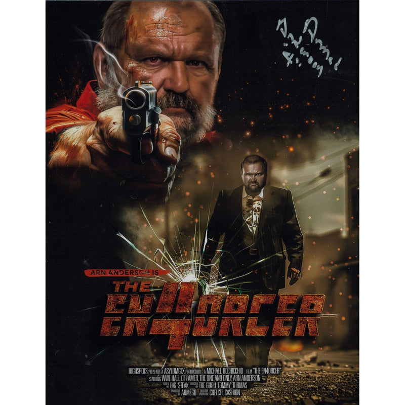 Arn Anderson AsylumGFX METALLIC 11 x 14 Poster - AUTOGRAPHED