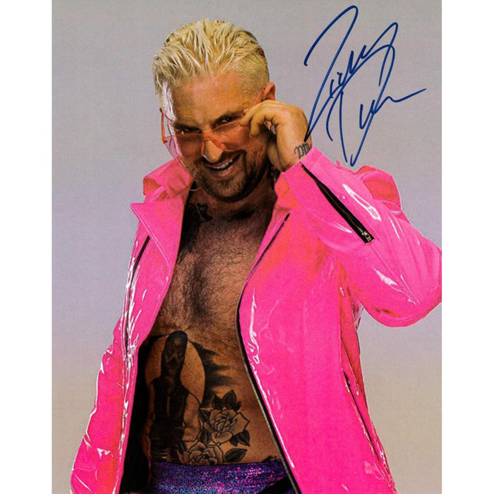 Zicky Dice Hot Pink Jacket 8 x 10 Promo - AUTOGRAPHED