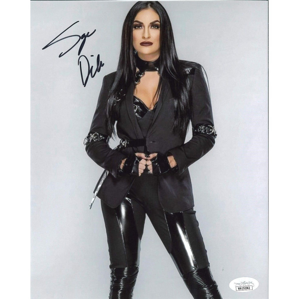 Sonya Deville All Black 8 x 10 Promo - JSA AUTOGRAPHED — Highspots.com Sonya Deville All Black 8 x 10 Promo - JSA AUTOGRAPHED — Highspots.com