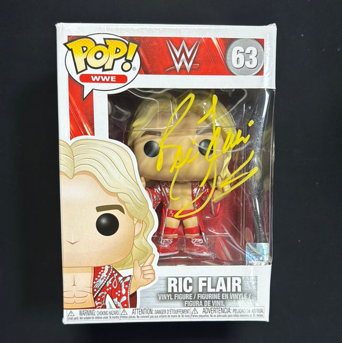 Ric Flair Funko Pop-Autographed