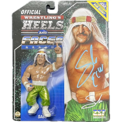 Sabu Heels and Faces Wave 1 Zombie Sailor Toys Figure - JSA Autographed