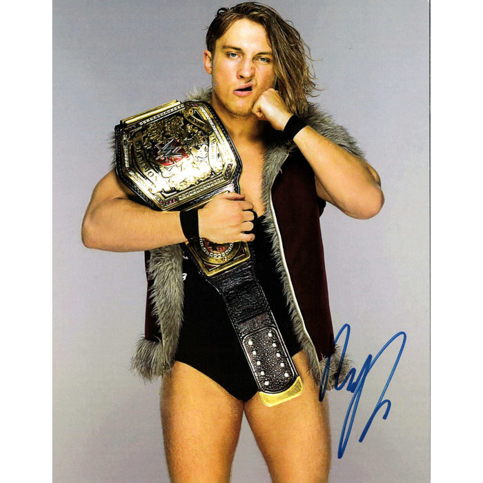 Pete Dunne UK Title Pose 8 x 10 Promo - AUTOGRAPHED