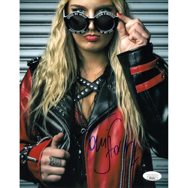 Toni Storm Cross My Heart Sunglasses 8 x 10 Promo - JSA AUTOGRAPHED