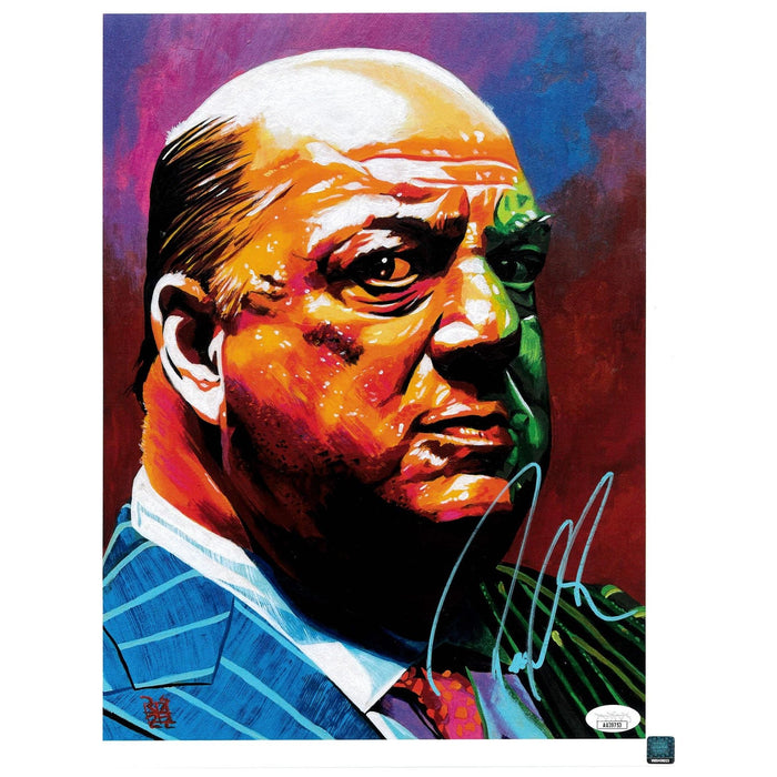 Paul Heyman Wise Man Schamberger 11 x 14 Poster - JSA AUTOGRAPHED