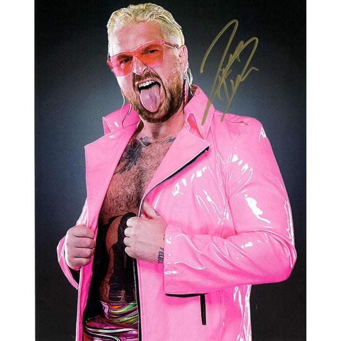 Zicky Dice Pink Leather 8 x 10 Promo - AUTOGRAPHED