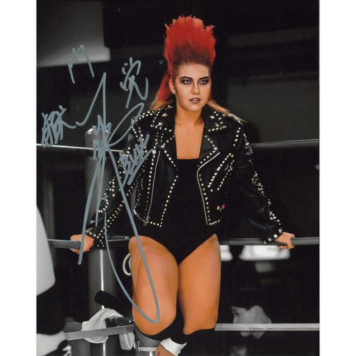 Bull Nakano In Corner 8 x 10 Promo - AUTOGRAPHED