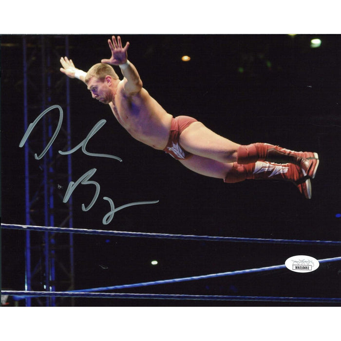 Daniel Bryan Flying Headbutt 8 x 10 Promo - JSA AUTOGRAPHED