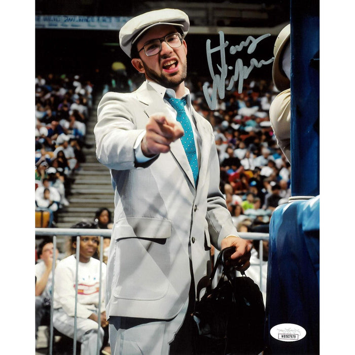 Harvey Wippleman Pointing 8 x 10 Promo - JSA AUTOGRAPHED