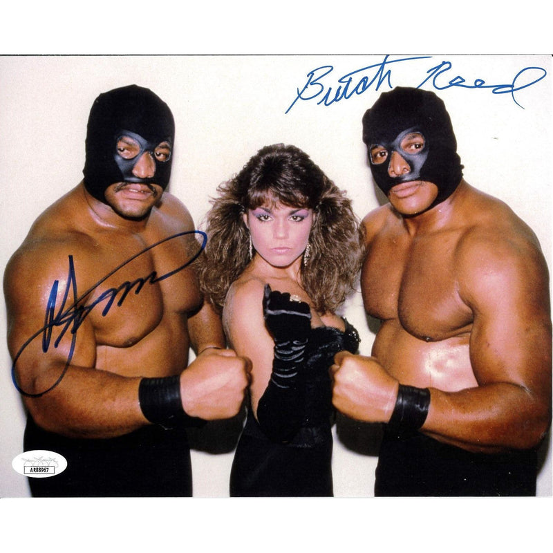 Doom with Woman 8 x 10 Promo - JSA DUAL AUTOGRAPHED