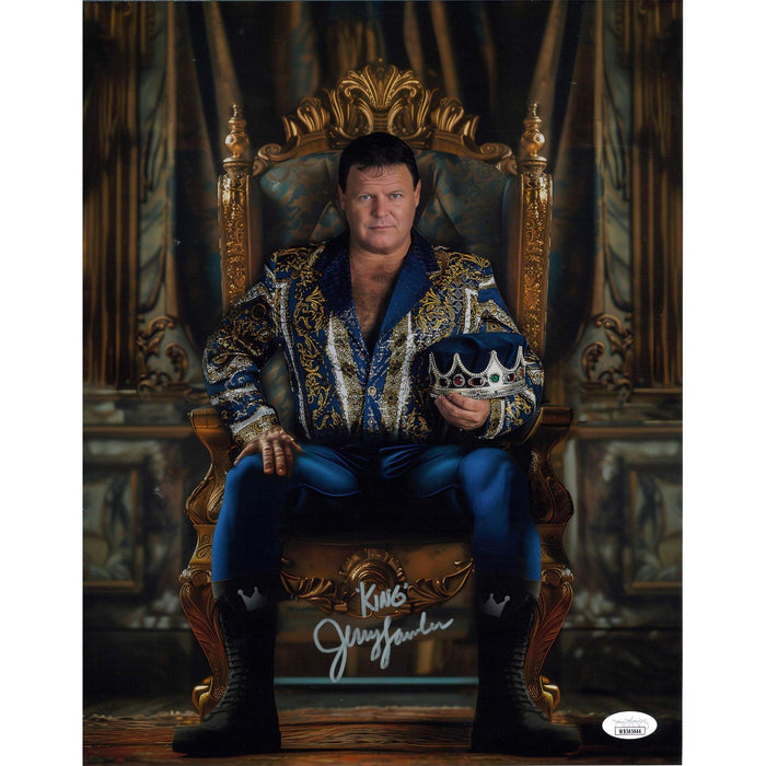 Jerry Lawler AsylumGFX METALLIC 11 x 14 Poster - JSA AUTOGRAPHED