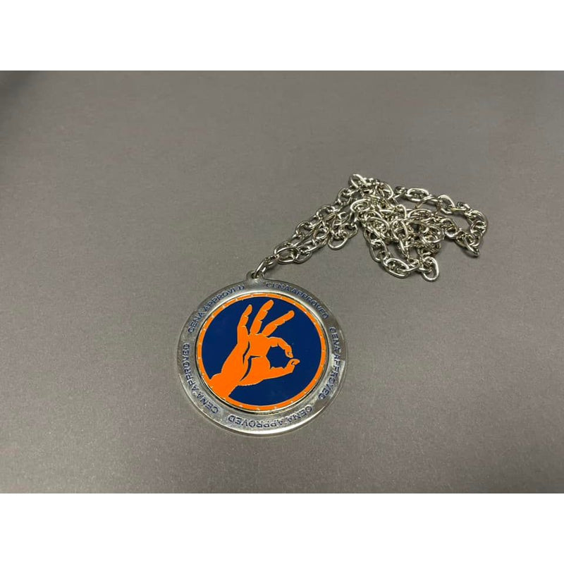 John Cena Spinner Chain Orange & Blue