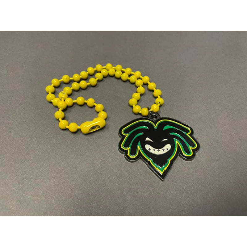 Kofi Kingston Green & Yellow Kids Necklace