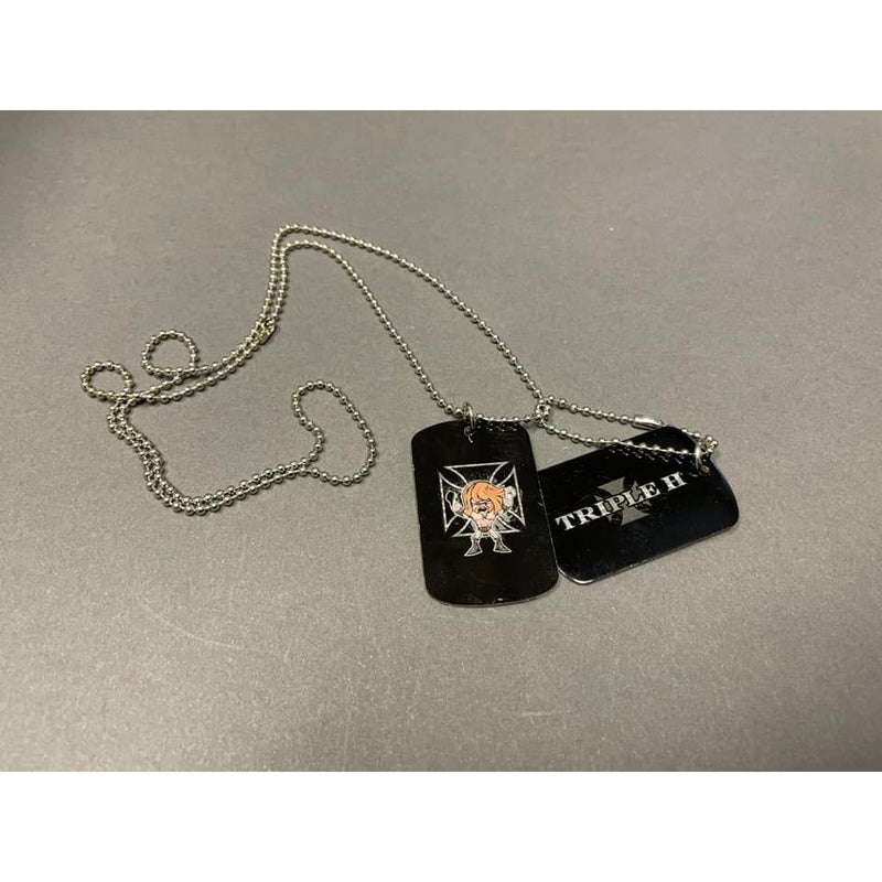 Triple H Dog Tag Necklace