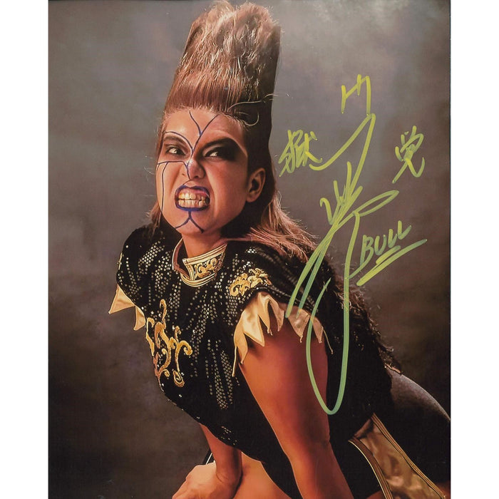 Bull Nakano Snarl 8 x 10 Promo - AUTOGRAPHED