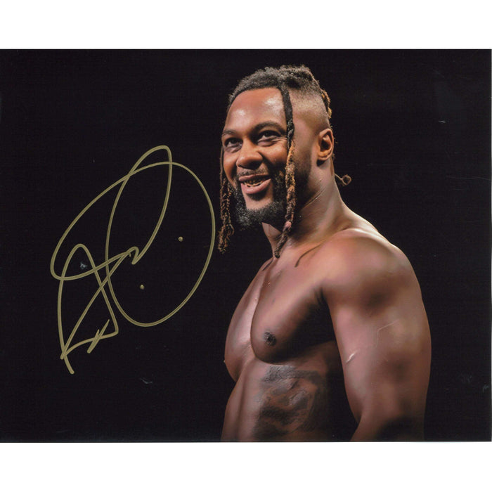 Swerve Strickland Black BG 8 x 10 Promo - AUTOGRAPHED