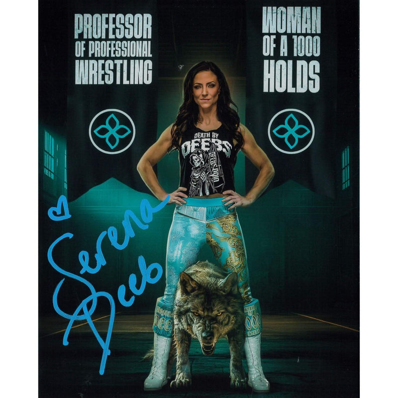 Serena Deeb AsylumGFX METALLIC 8 x 10 Promo - AUTOGRAPHED
