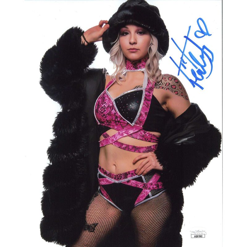 HollyHood Haley J Salute 8 x 10 - JSA AUTOGRAPHED