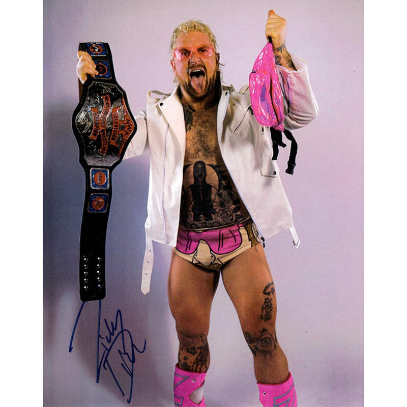 Zicky Dice TV Title 8 x 10 Promo - AUTOGRAPHED