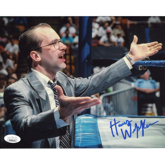 Harvey Wippleman Ringside 8 x 10 Promo - JSA AUTOGRAPHED