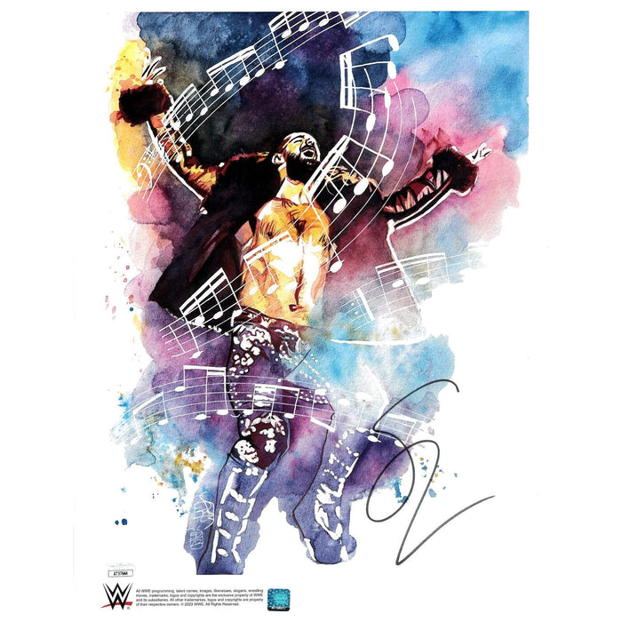 Seth Rollins Conductor Schamberger 11 x 14 Poster - JSA AUTOGRAPHED