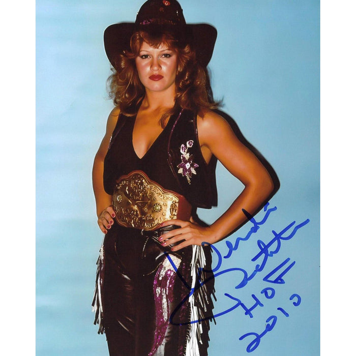 Wendi Richter Cowboy Hat 8 x 10 Promo - AUTOGRAPHED