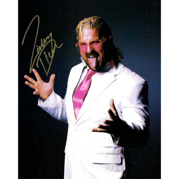 Zicky Dice White Suit 8 x 10 Promo - AUTOGRAPHED