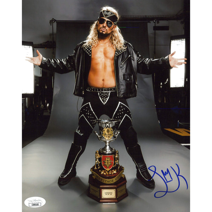 Lexis King Heritage Cup 8x10 JSA Autographed