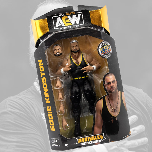*PREORDER* Signed - Eddie Kingston Unrivaled #73  Figure w/ Case (JSA)