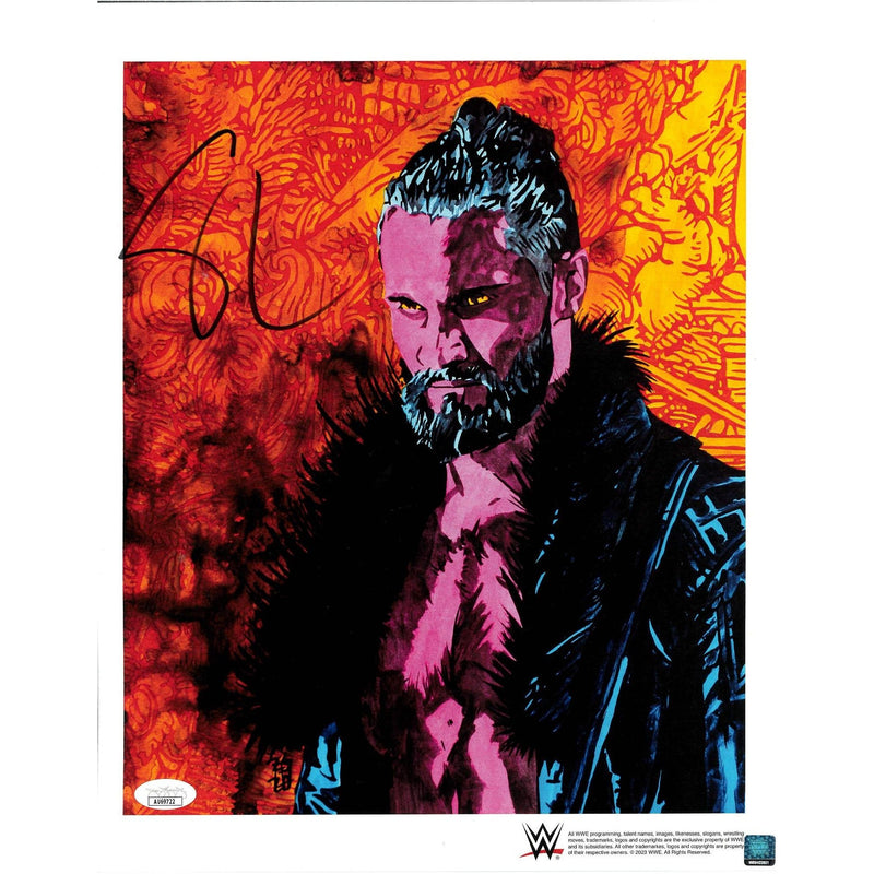 Seth Rollins Messiah Schamberger 11 x 14 Poster - JSA AUTOGRAPHED