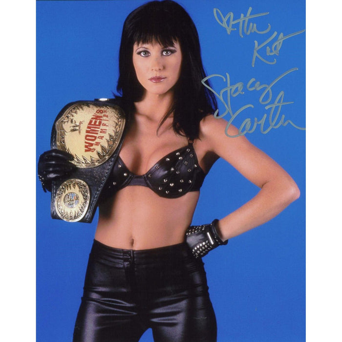 Stacy Carter Title 8 x 10 Promo - AUTOGRAPHED