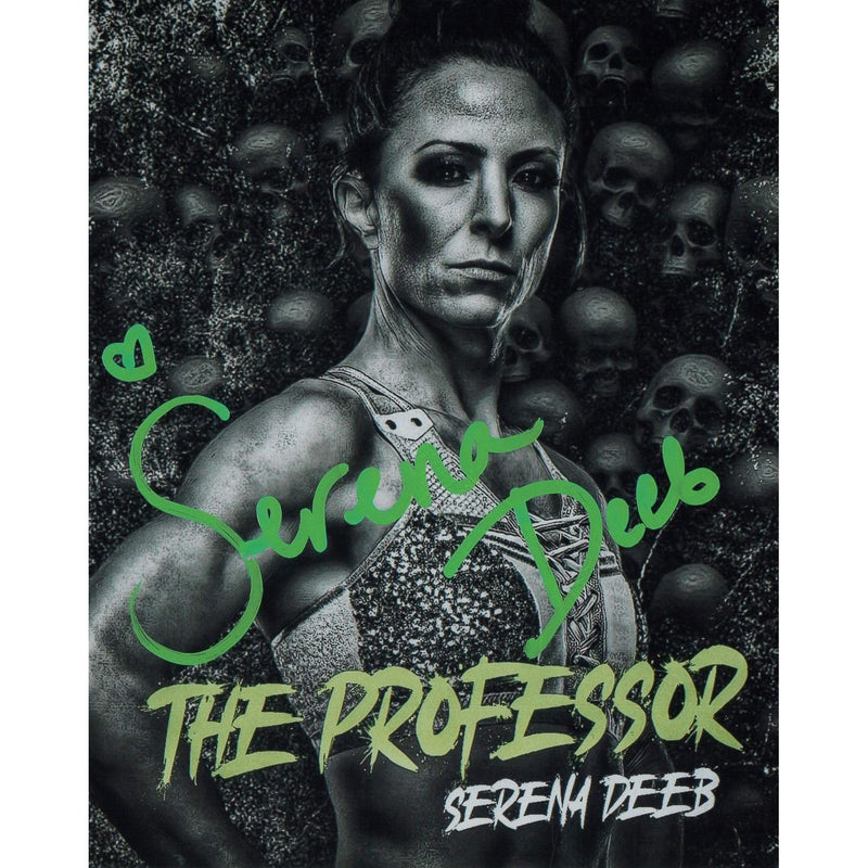 Serena Deeb MSC METALLIC 8 x 10 Promo - AUTOGRAPHED